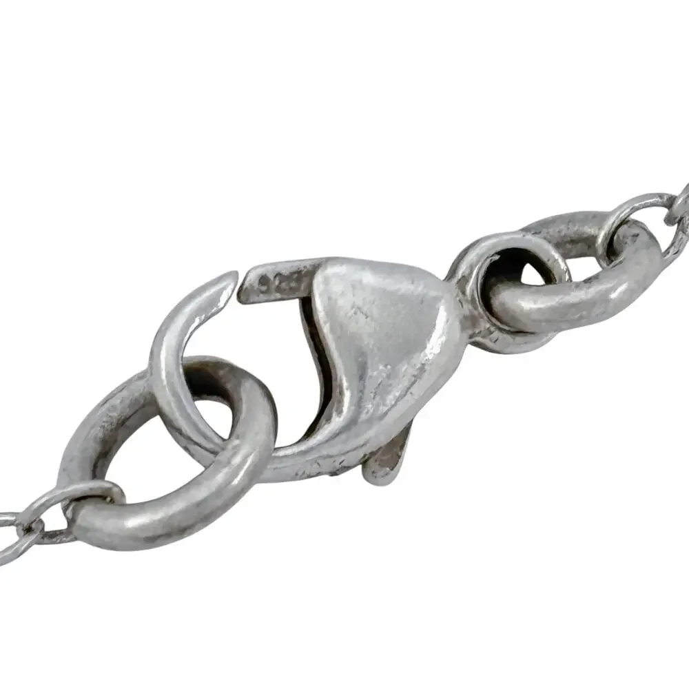 Vintage Sterling Silver 925 Always In My Heart Pendant Necklace 20